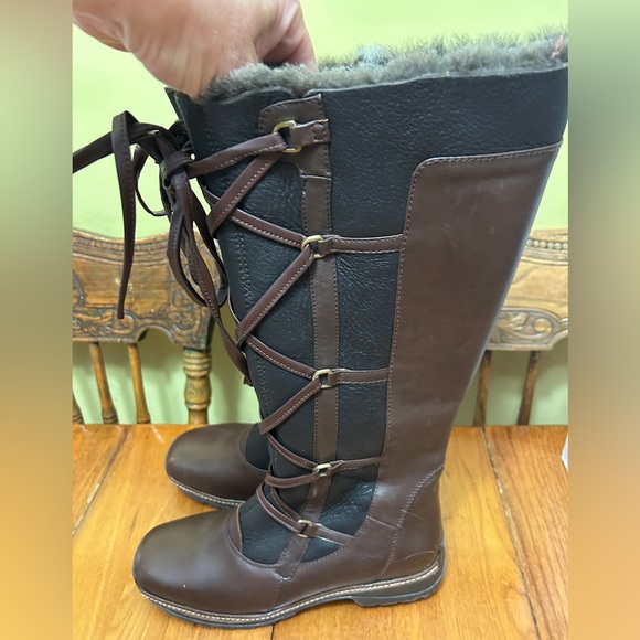 Sz 8.5 New with tags Blondo tall leather upper, wool inner women’s boot - Picture 1 of 10